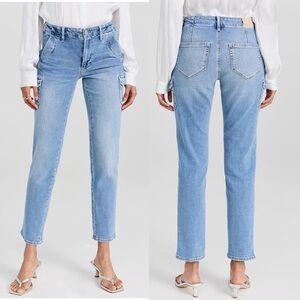 PAIGE Women's Drew Cargo Pockets Jeans size 28